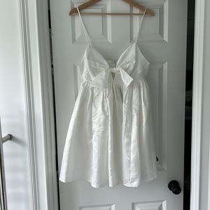Lulu’s babydoll white dress size Medium